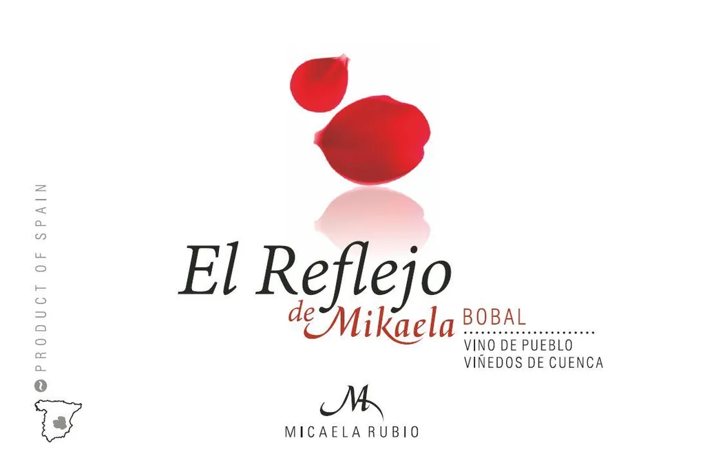 Micaela Rubio El Reflejo de Mikaela Bobal Bottle