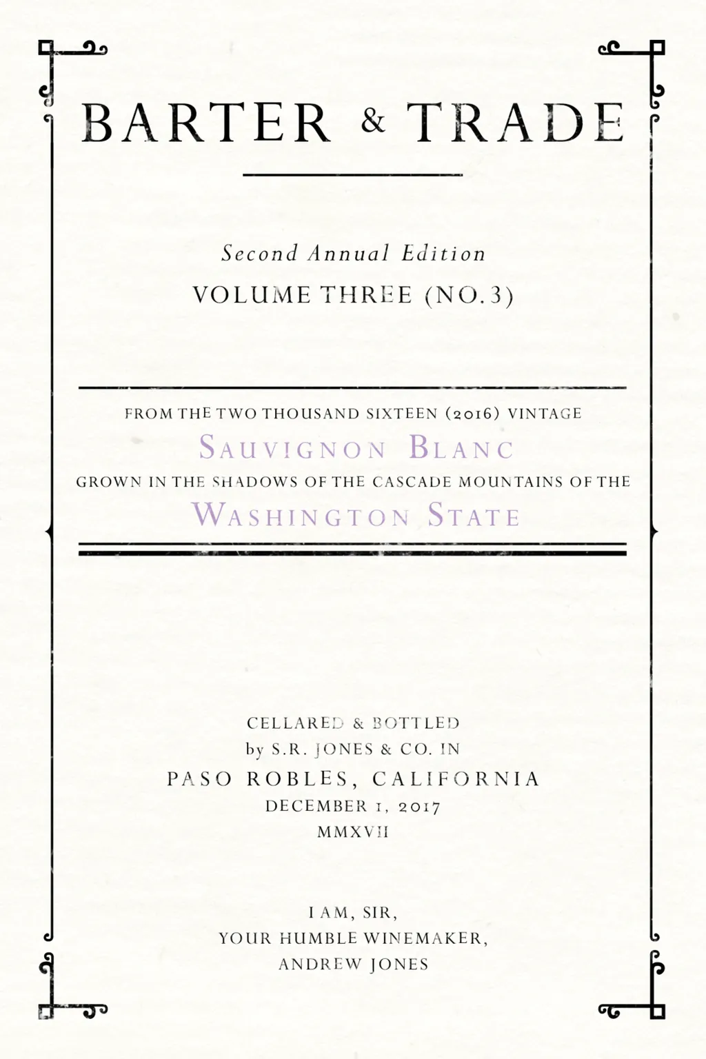 Sauvignon Blanc Bottle