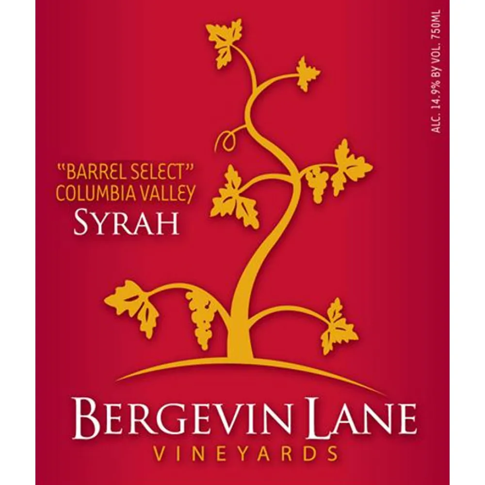 Barrel Select Syrah Bottle