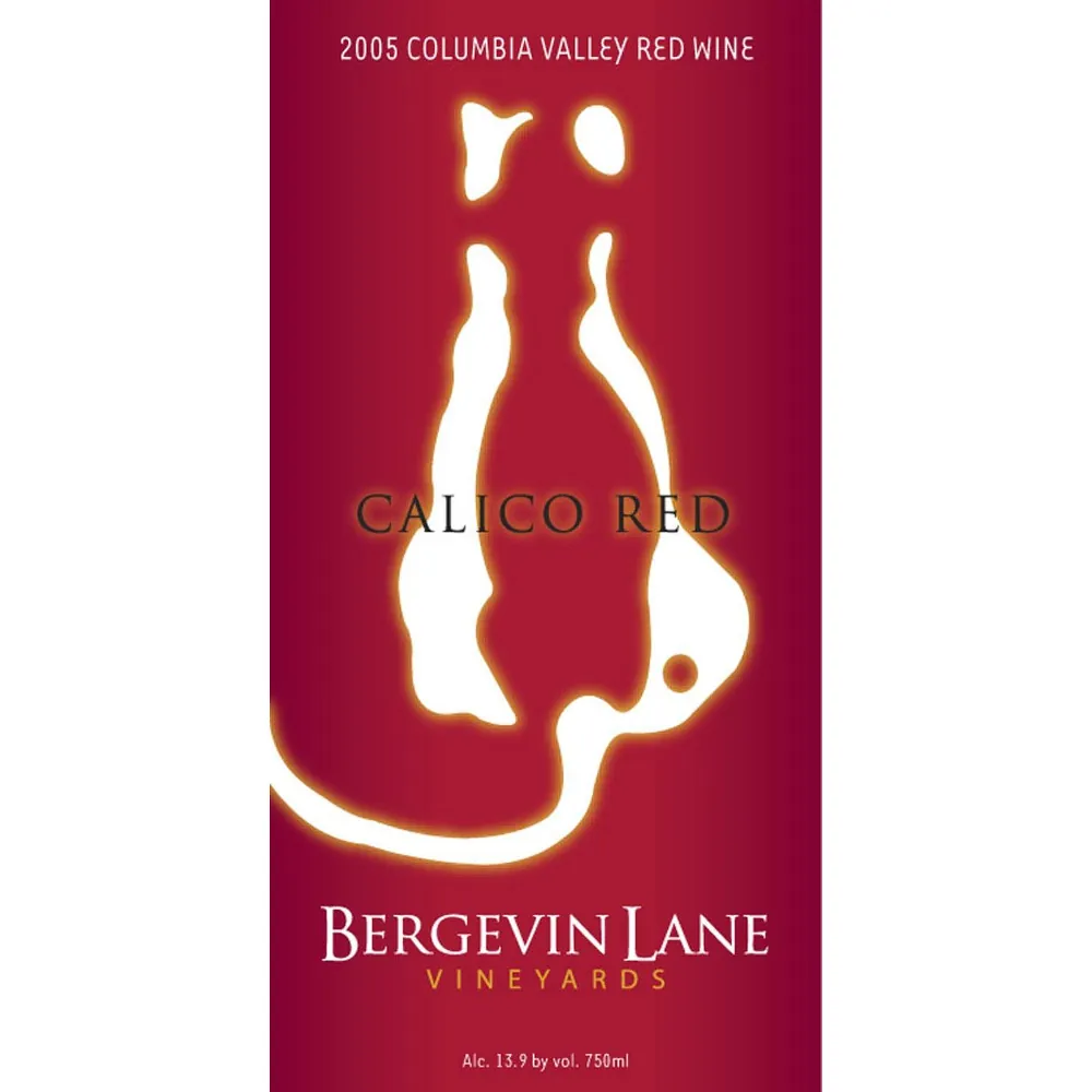 Calico Red Bottle