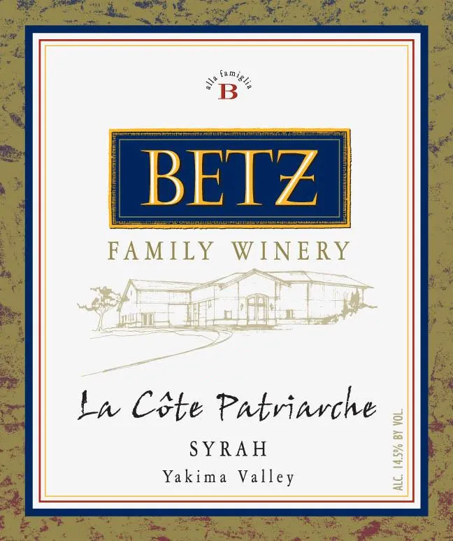 La Cote Patriarche Syrah Bottle
