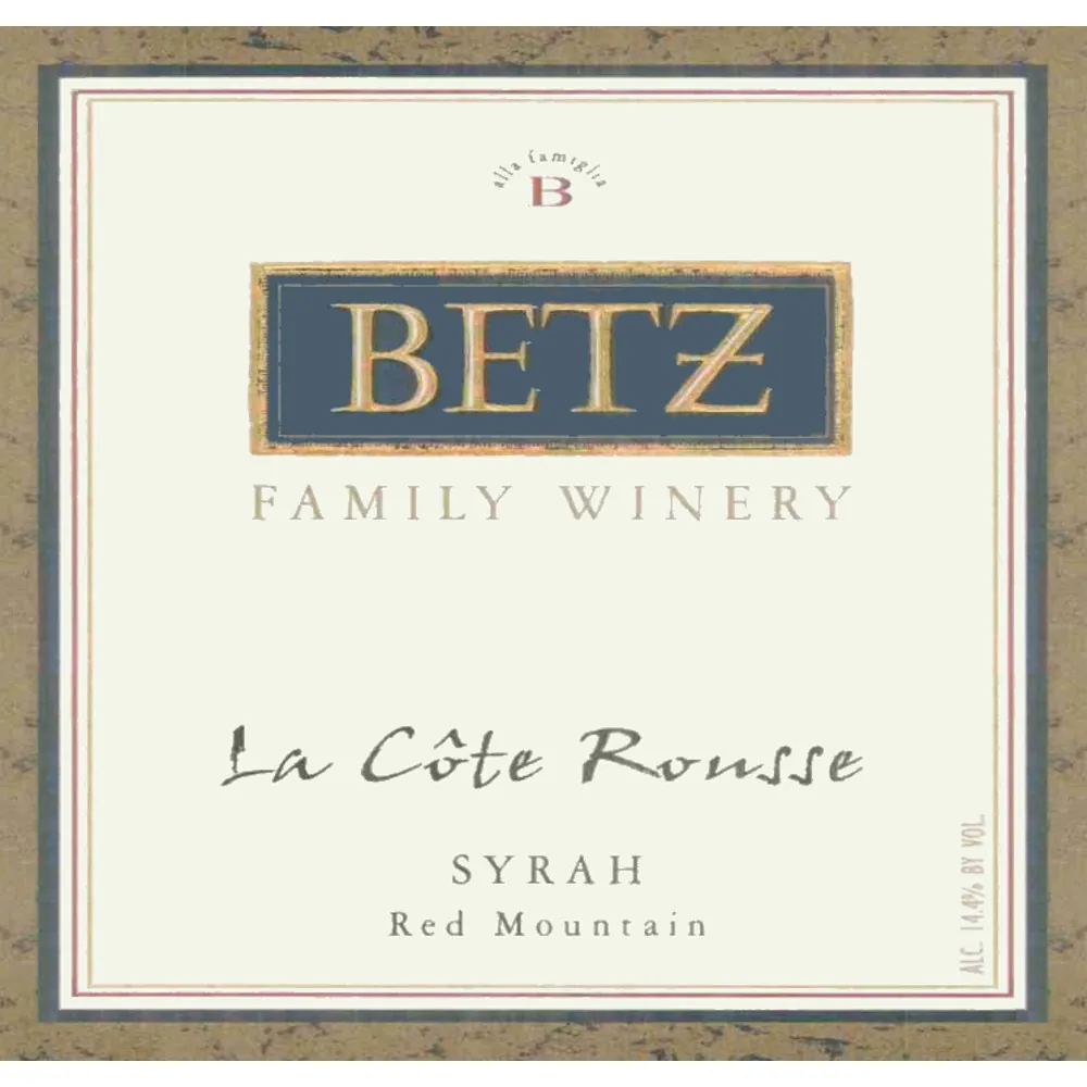 La Cote Rousse Syrah Bottle