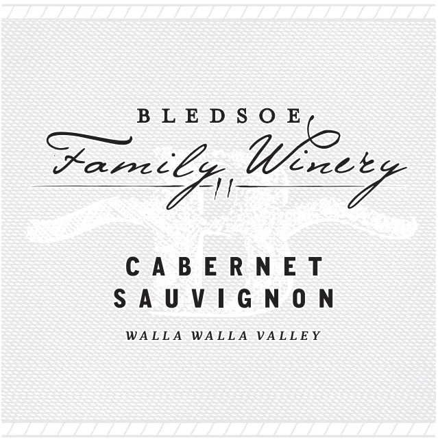 Bledsoe Cabernet Sauvignon Bottle