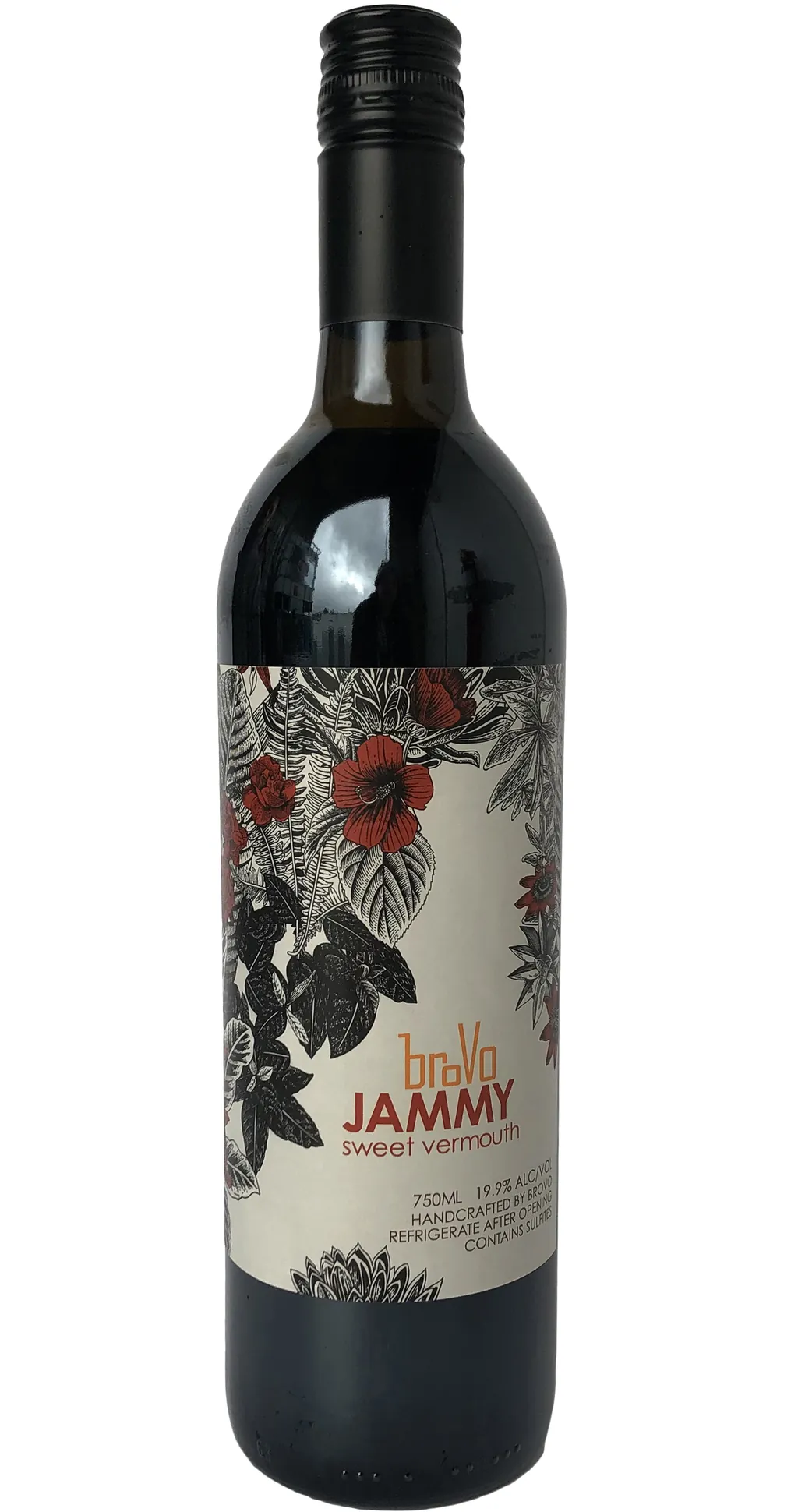Jammy Sweet Vermouth Bottle