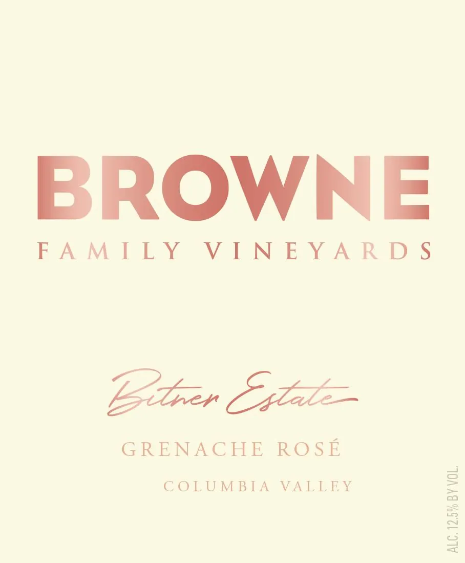 Bitner Estate Grenache Rose Bottle