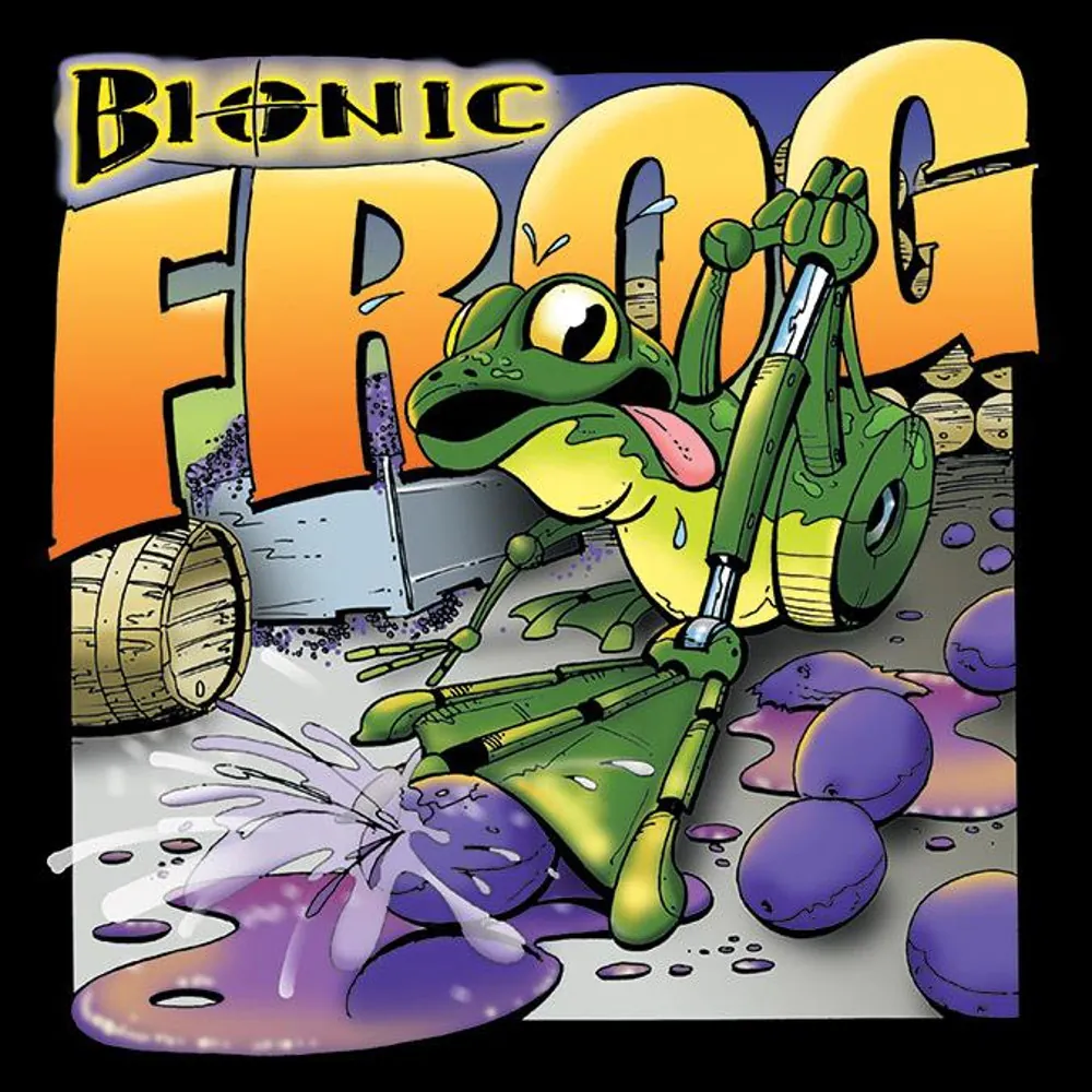 Bionic Frog Syrah Bottle