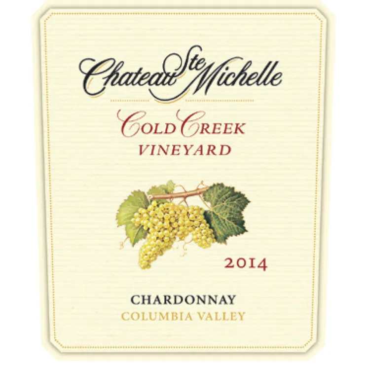 Cold Creek Vineyard Chardonnay Bottle
