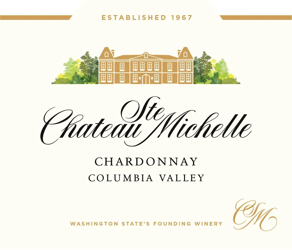 Columbia Valley Chardonnay Bottle