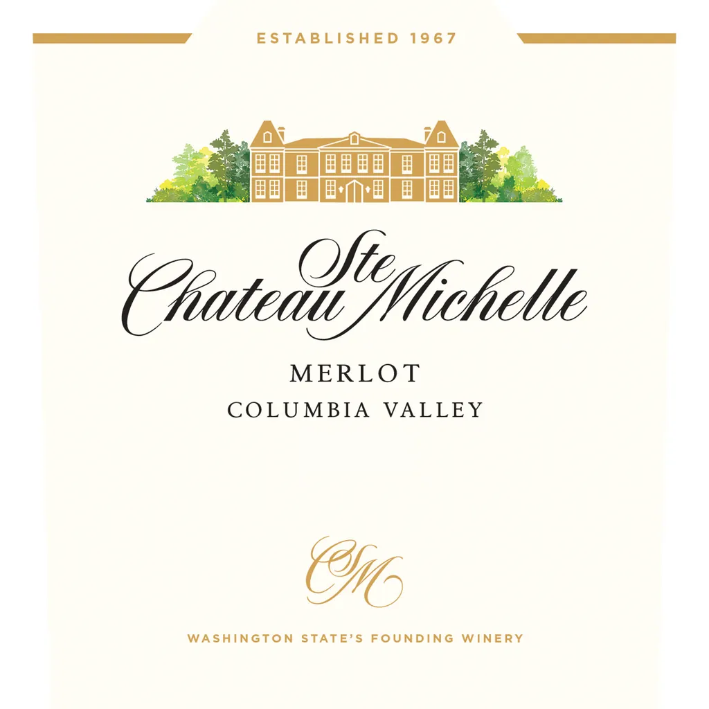 Columbia Valley Merlot Bottle
