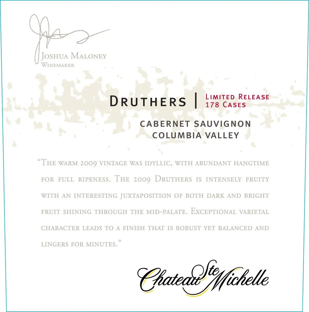 Druthers Limited Release Cabernet Sauvignon Bottle
