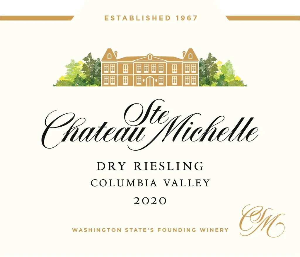 Dry Riesling Bottle