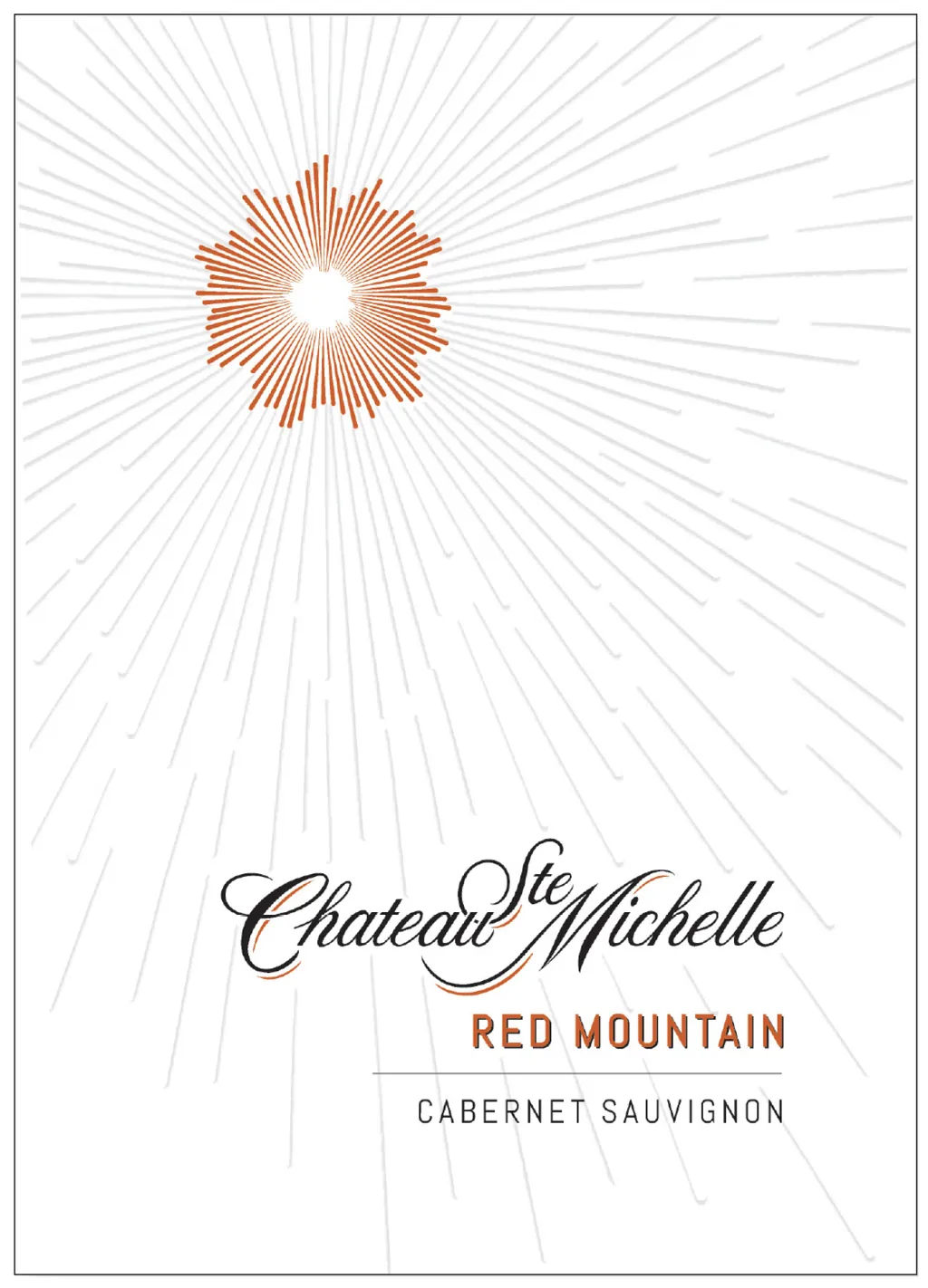 Red Mountain Cabernet Sauvignon Bottle