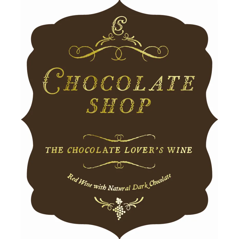 Chocolate Red Wine Bottle