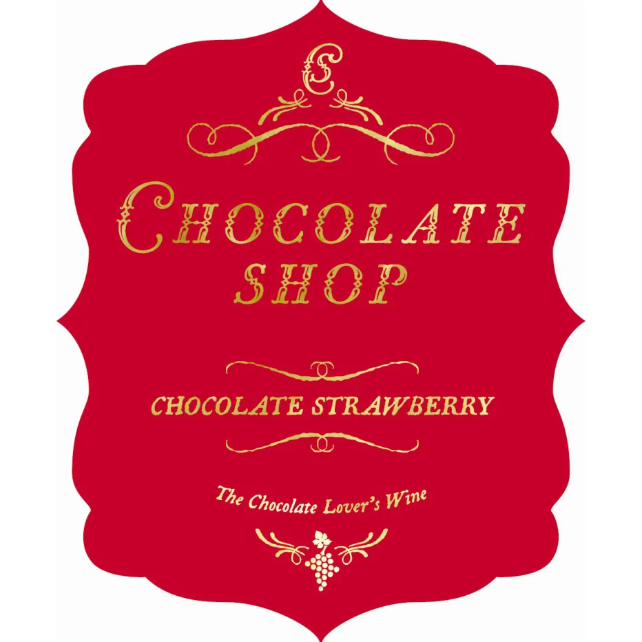 Chocolate Strawberry Red Wine Bottle