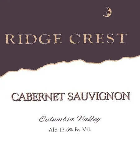 Ridge Crest Cabernet Sauvignon Bottle