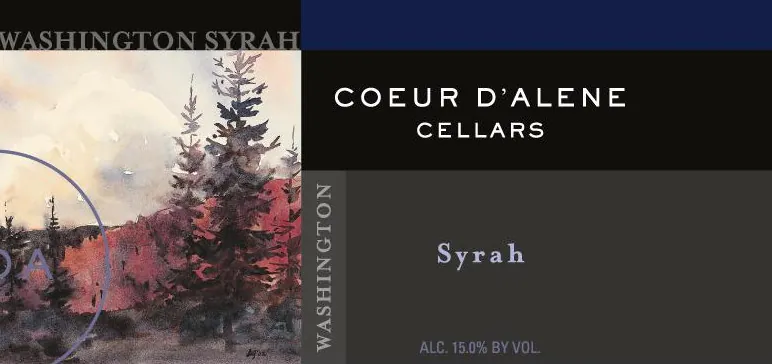 Syrah Bottle