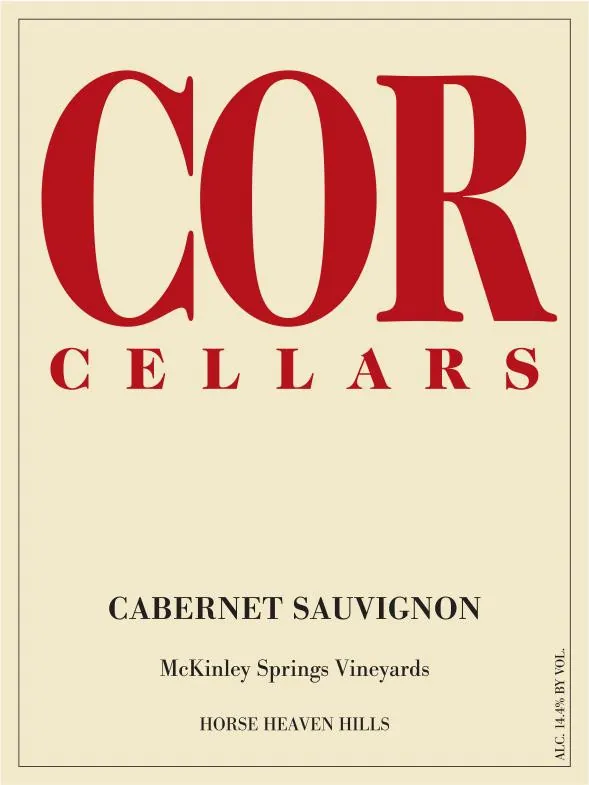 McKinley Springs Vineyard Cabernet Sauvignon Bottle