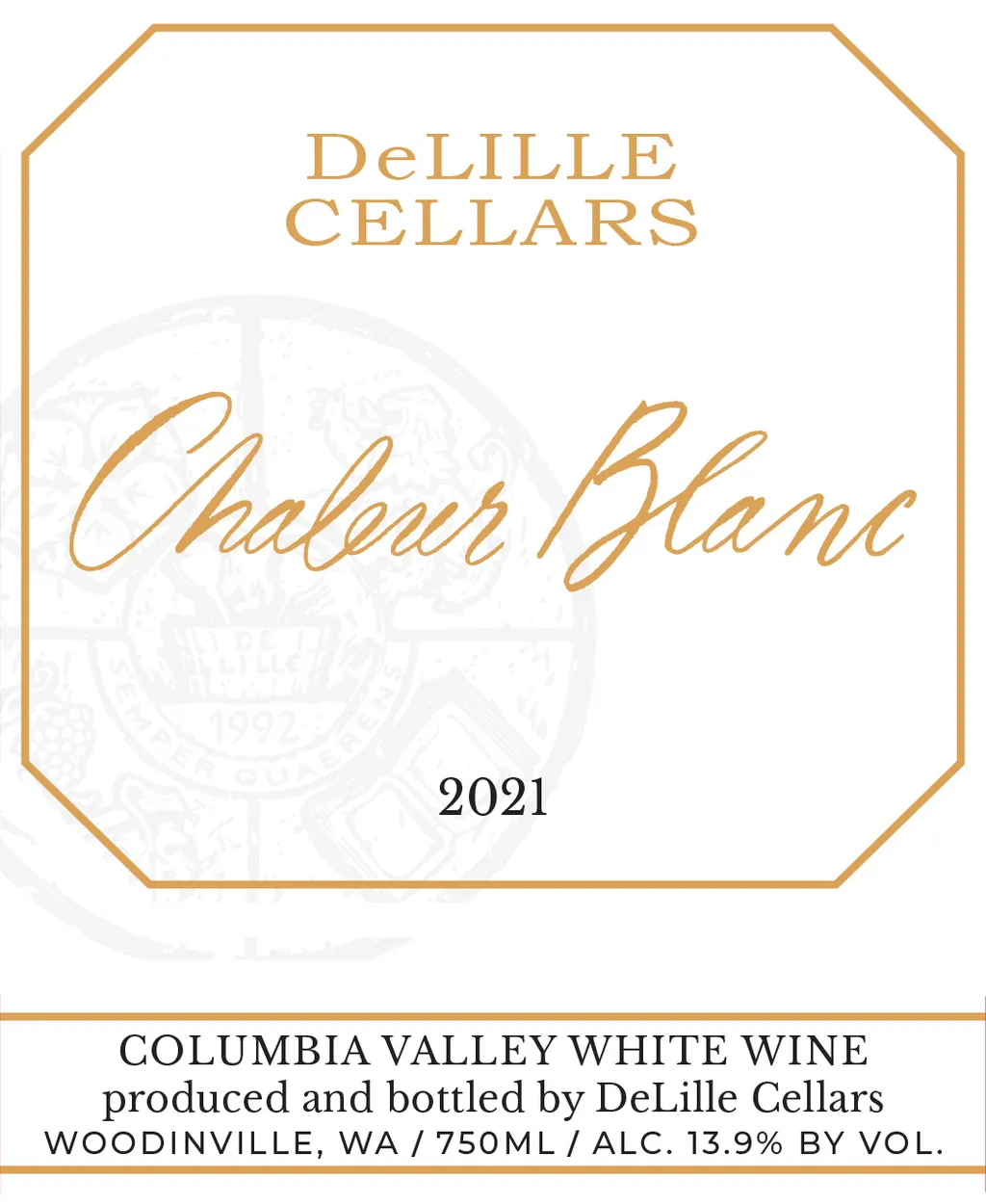 Chaleur Blanc Bottle