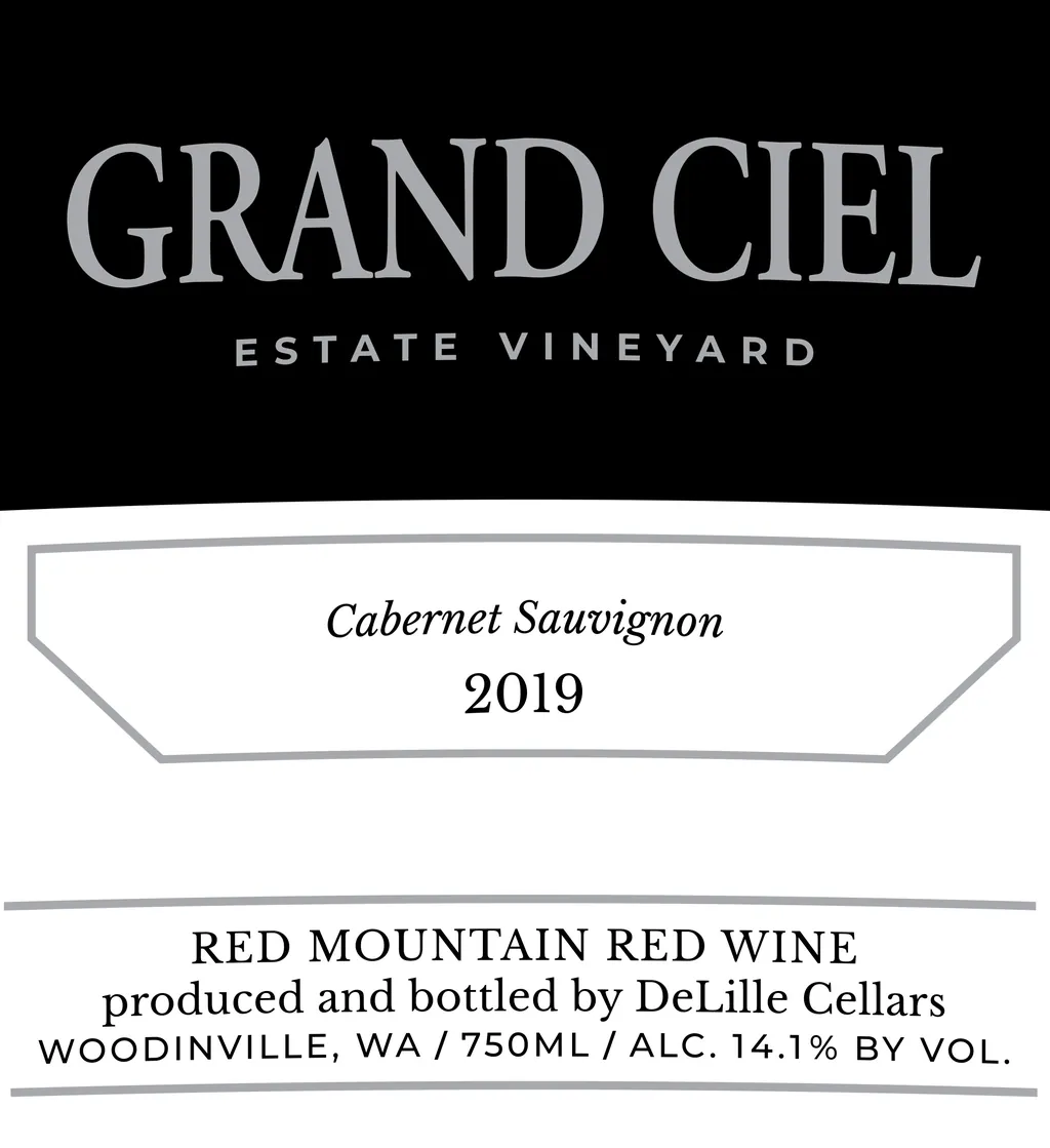 Grand Ciel Cabernet Sauvignon Bottle