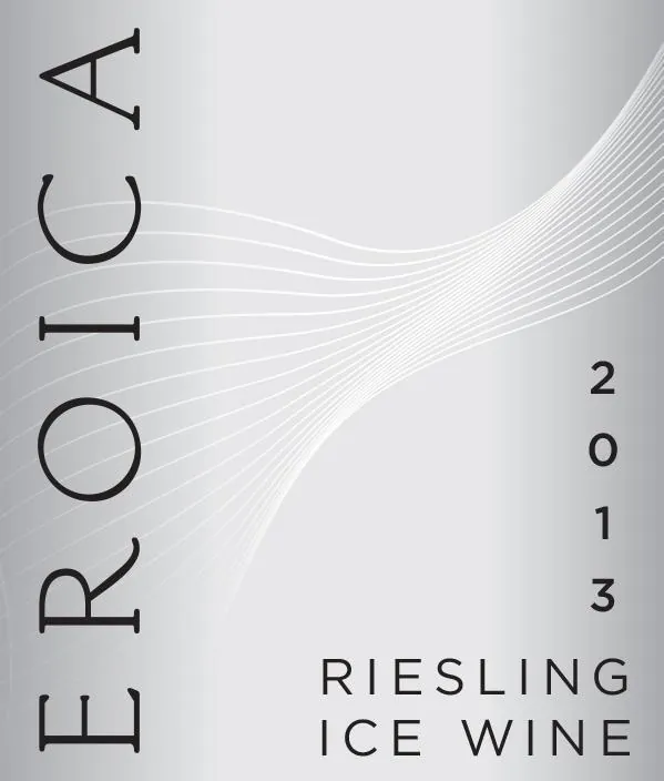 Riesling Ice Wine Bottle