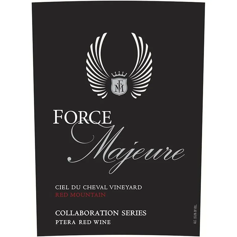 Collaboration Series Ciel du Cheval Vineyard Ptera Red Bottle