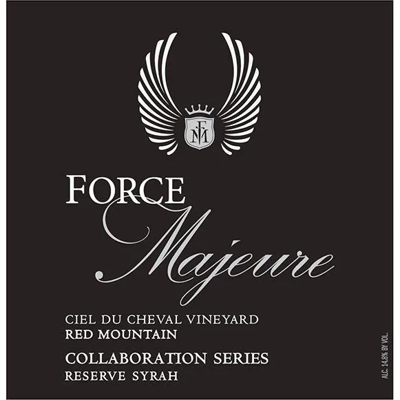 Collaboration Series Ciel Du Cheval Vineyard Reserve Syrah Bottle