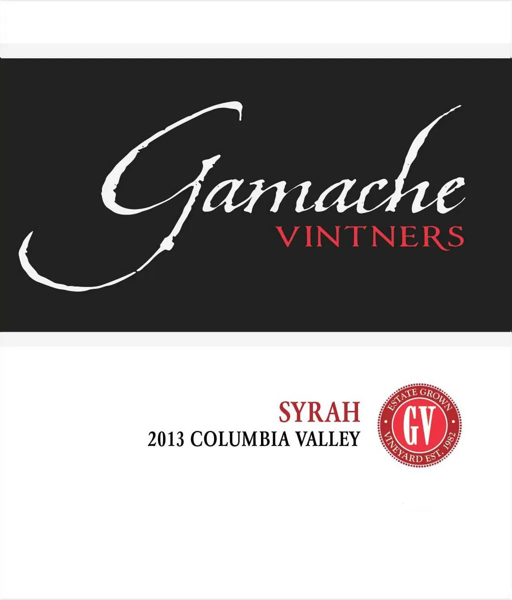 Estate Syrah Bottle