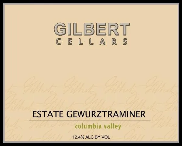 Gewurztraminer Bottle