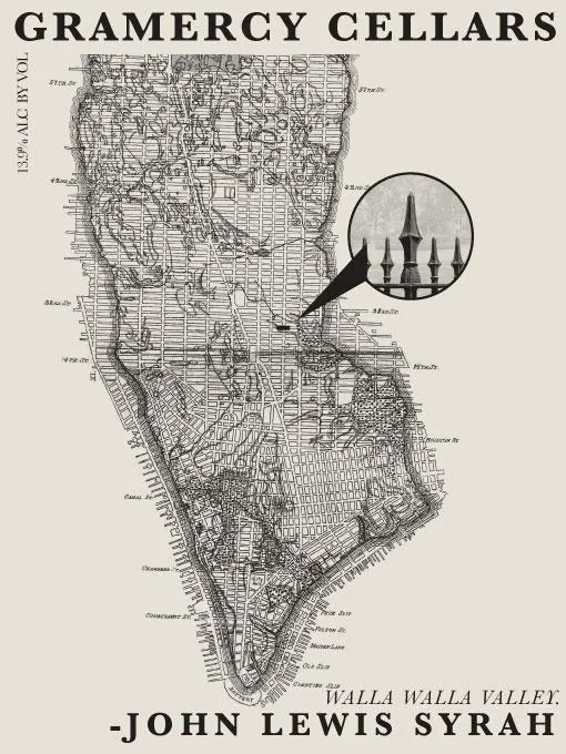 John Lewis Syrah Bottle