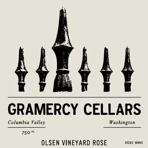 Olsen Vineyard Rose Bottle
