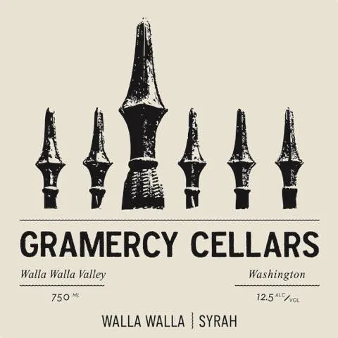 Walla Walla Syrah Bottle