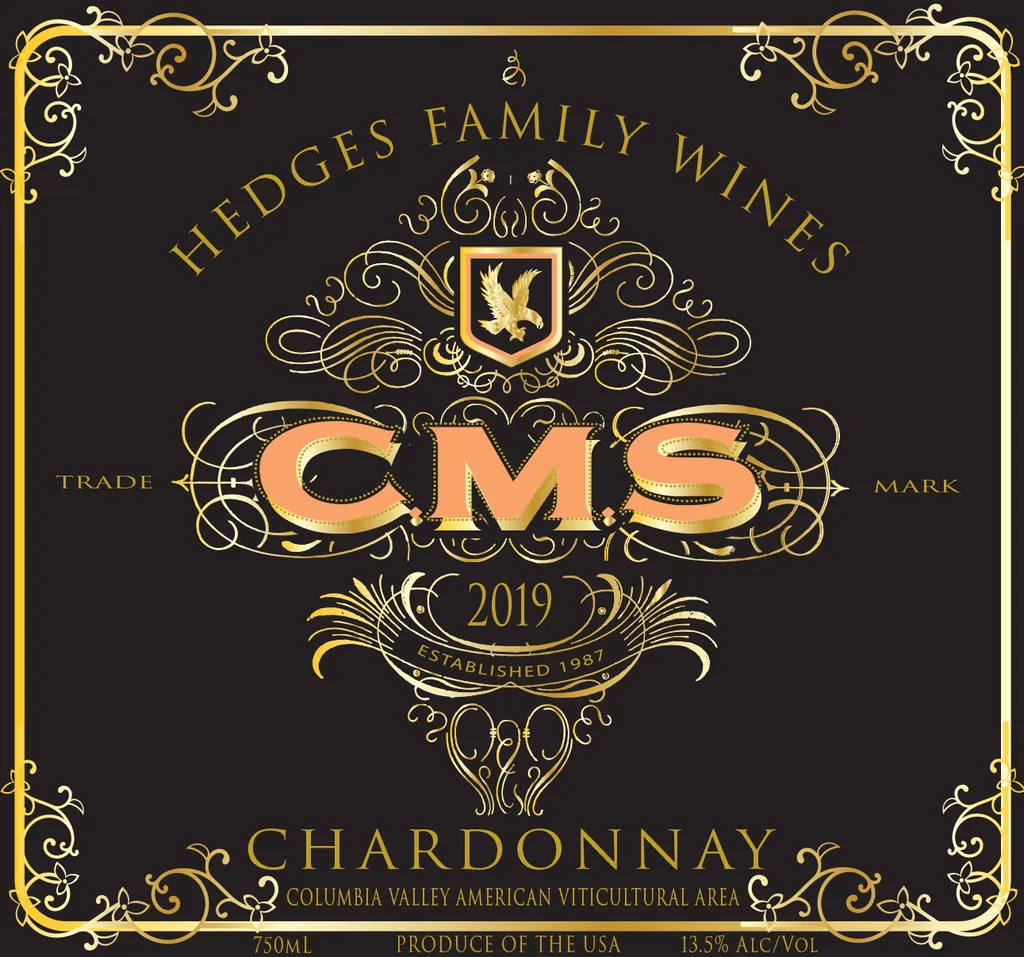 CMS Chardonnay Bottle