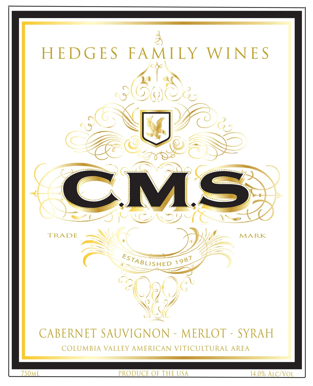 CMS Red Blend Bottle