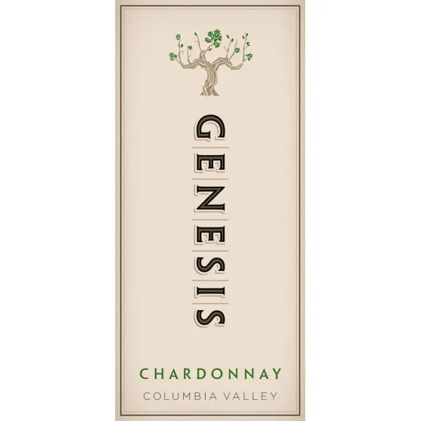 Genesis Columbia Valley Chardonnay Bottle