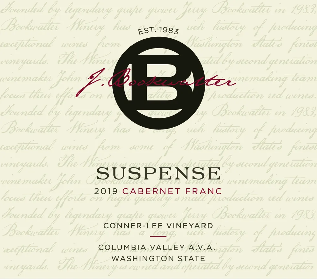 Suspense Cabernet Franc Bottle