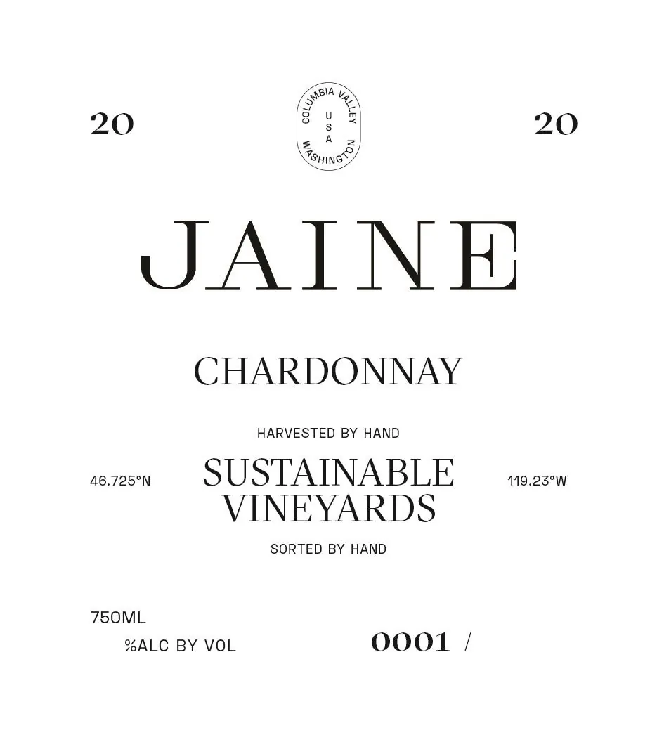 Chardonnay Bottle