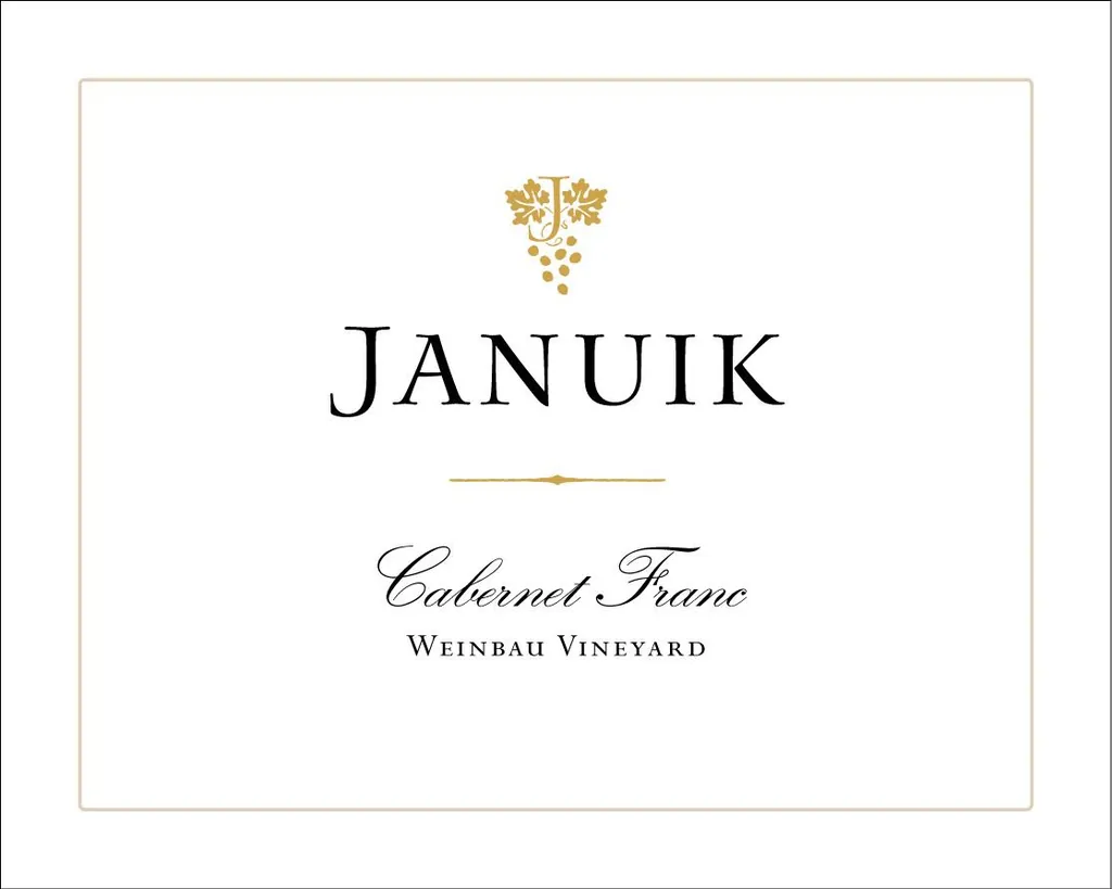 Weinbau Vineyard Cabernet Franc Bottle