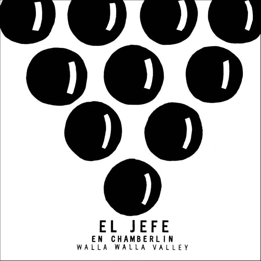 El Jefe En Chamberlin Vineyard Red Blend Bottle