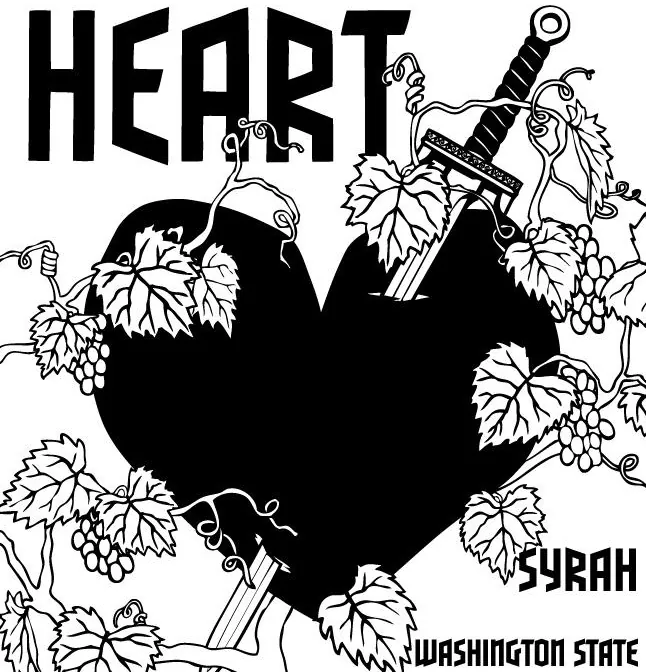 Heart Syrah Bottle