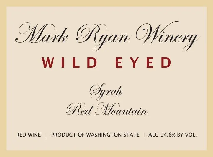 Wild Eyed Syrah Bottle