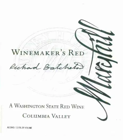 Maryhill Winemaker's Red Blend Bottle