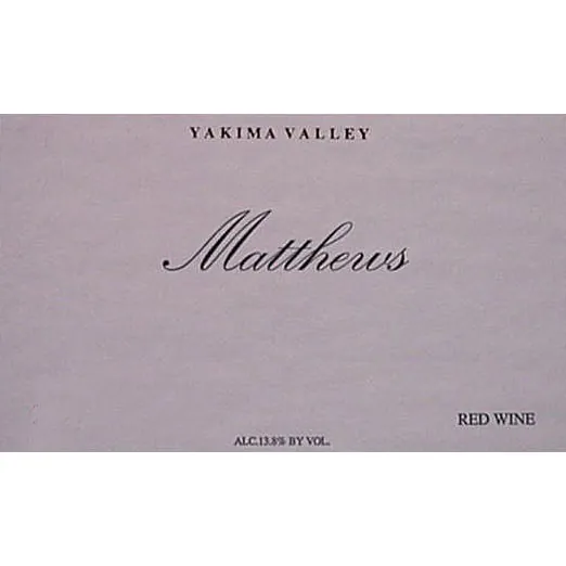 Yakima Valley Red Bottle