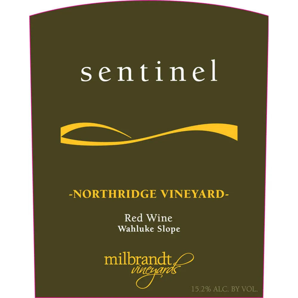 Sentinel Red Blend Bottle