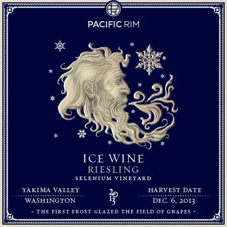 Ice Wine Riesling Bottle