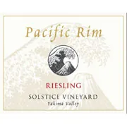 Solstice Vineyard Riesling Bottle