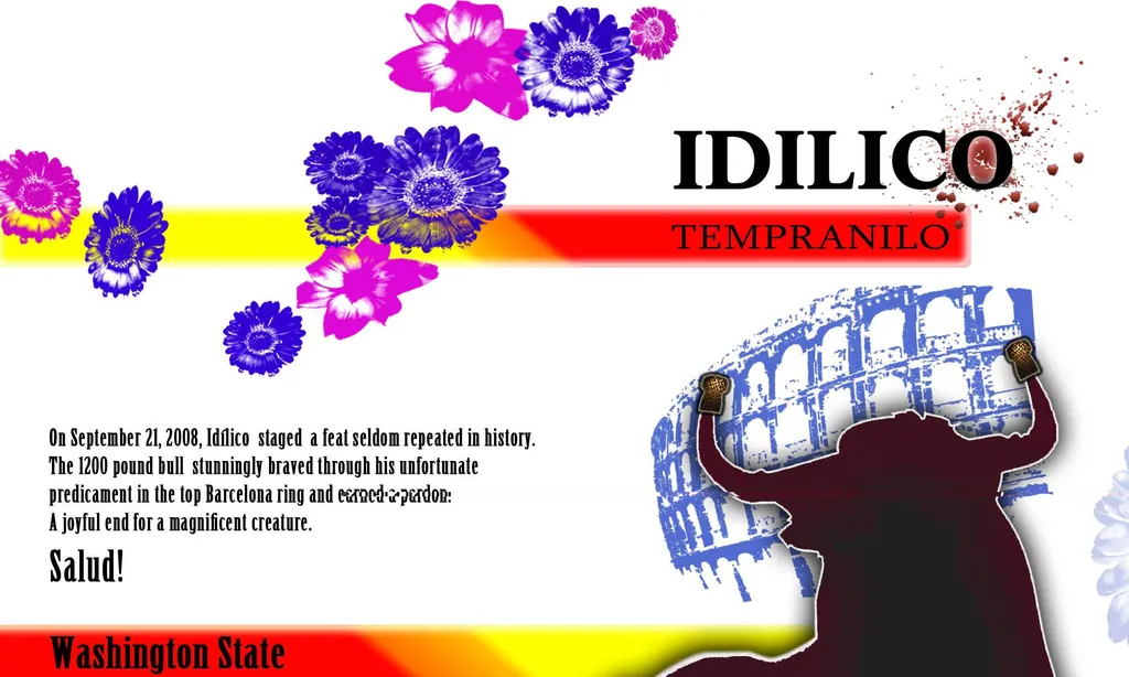 Idilico Tempranillo Bottle