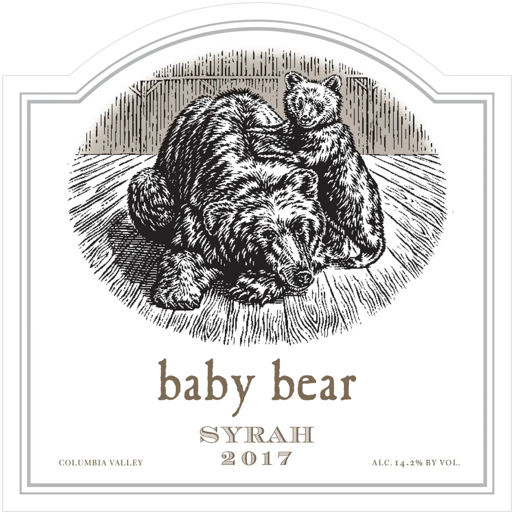 Baby Bear Syrah Bottle