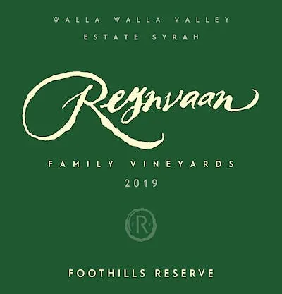 Foothills Reserve Syrah Bottle