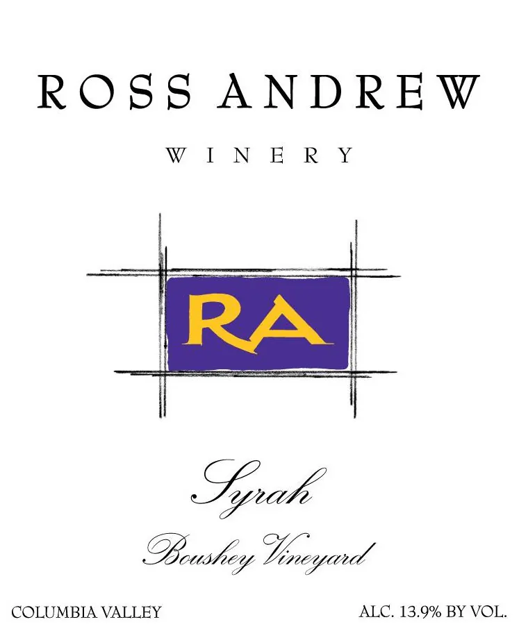 Boushey Vineyard Syrah Bottle