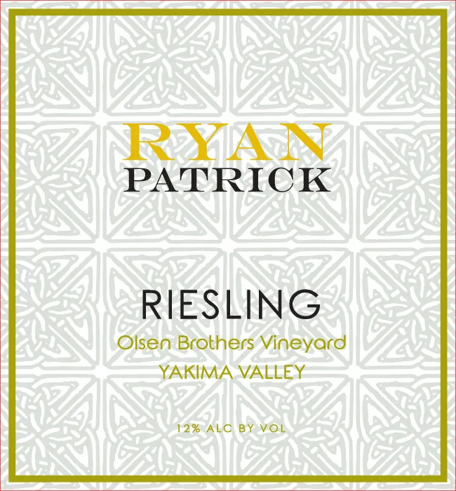 Riesling Bottle